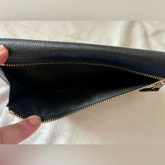 Coach Black Textured Leather Wallet - Picture 3 of 5